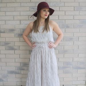 Allison Striped Jumpsuit